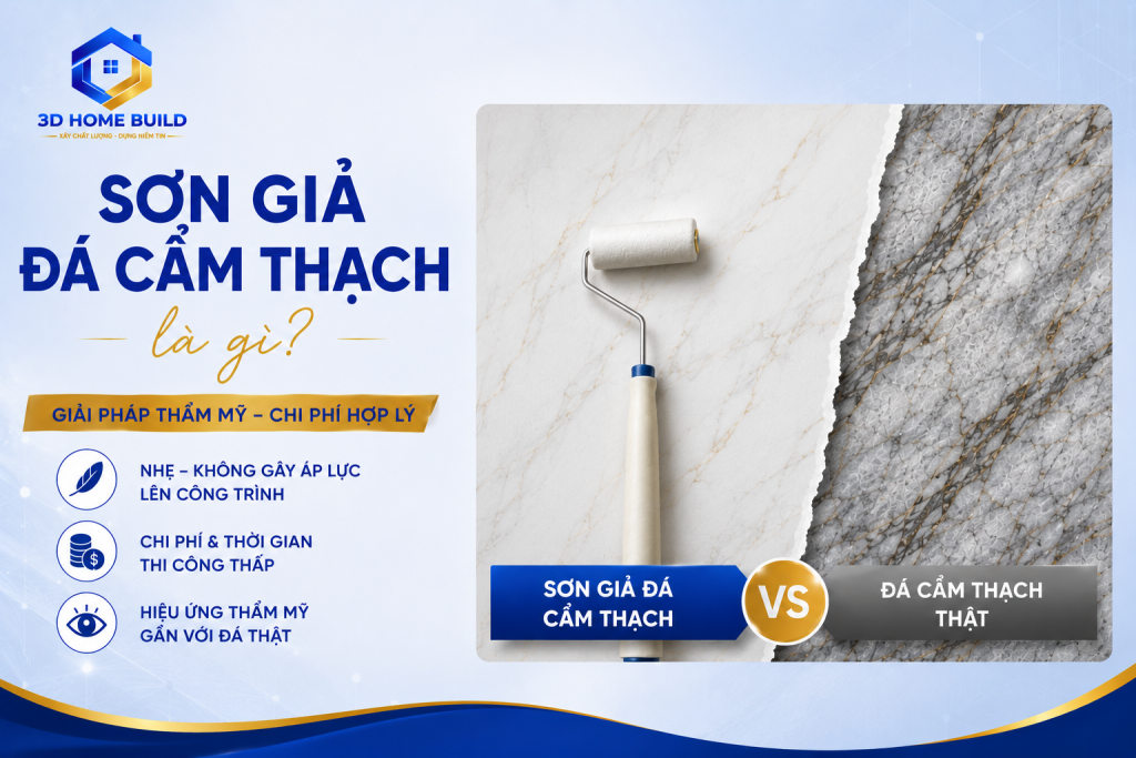 3D HOME BUILD_Sơn giả đá cẩm thạch là gì