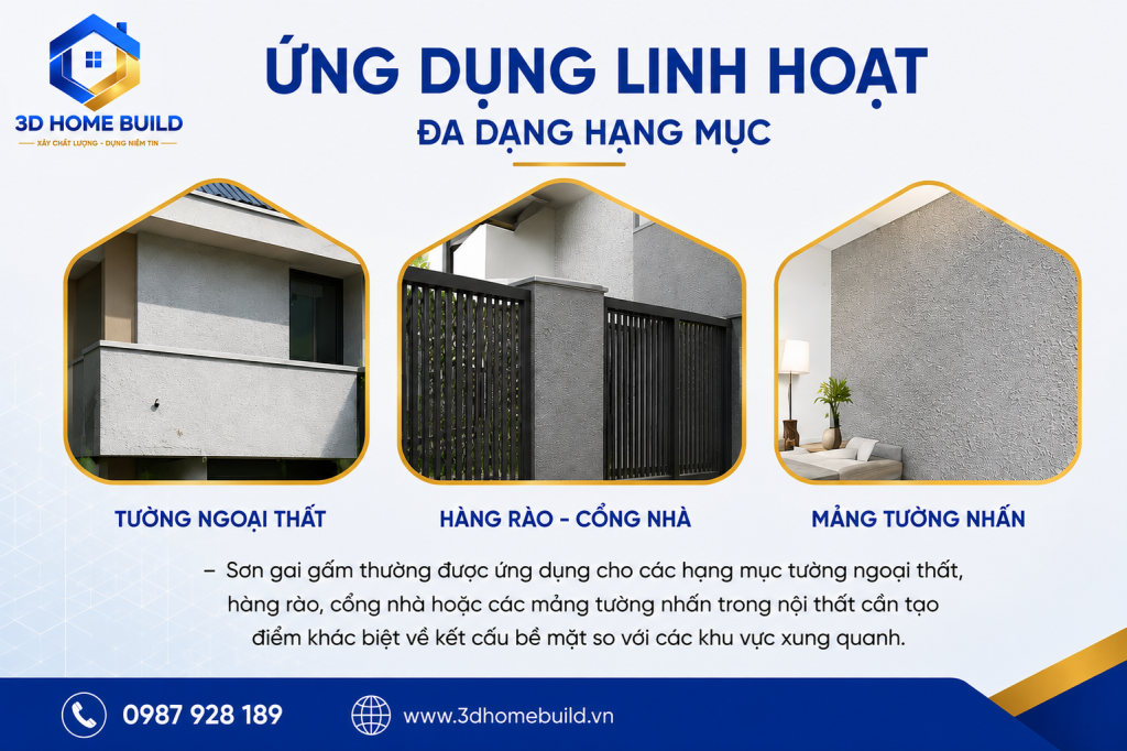 3D HOME BUILD_Ứng dụng linh hoạt